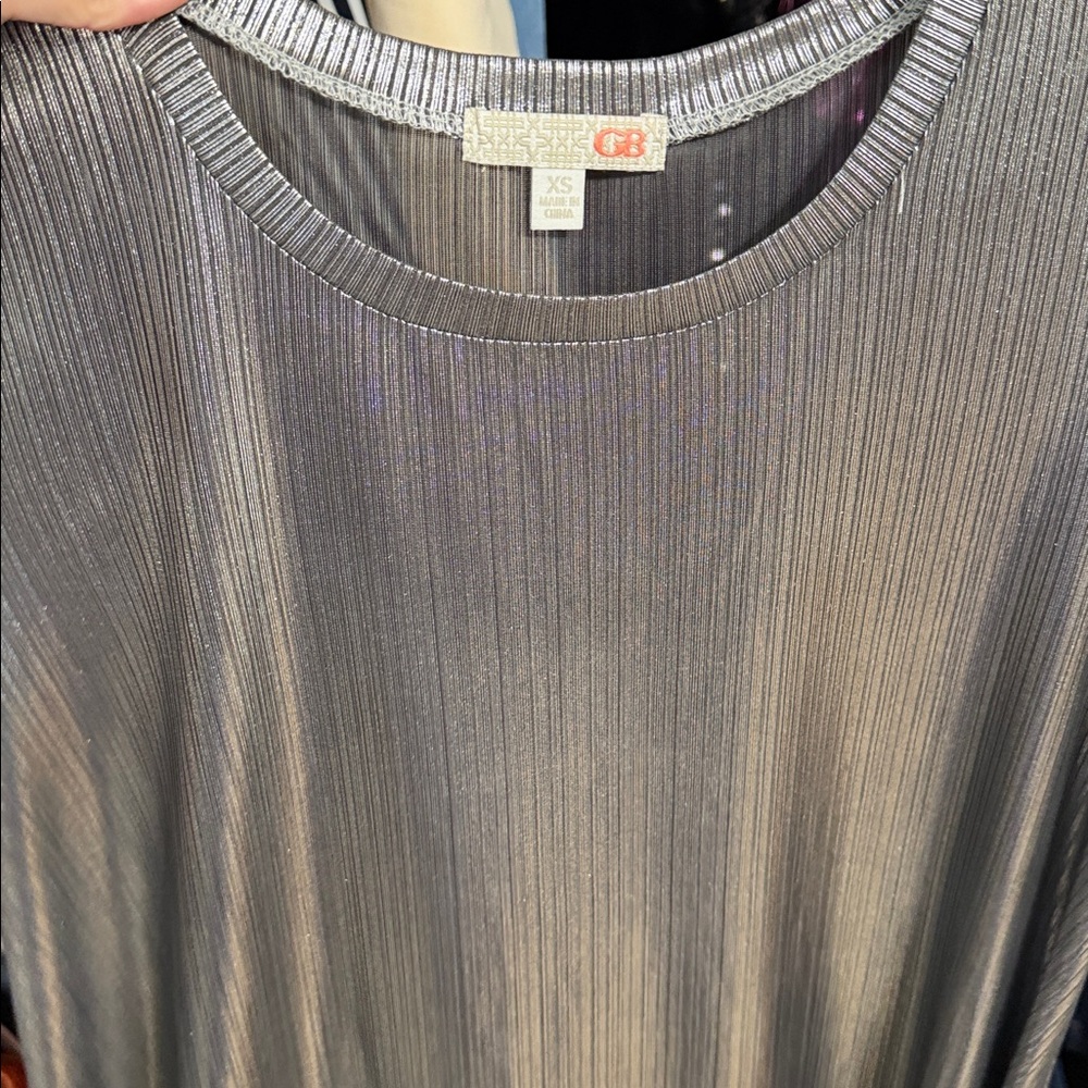 Gianni Bini XS - Dress/shirt - Silver